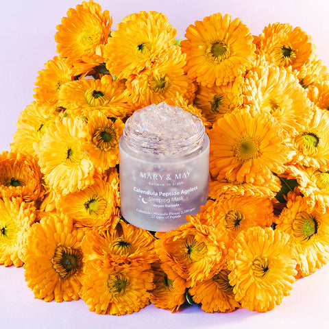 Mary&May Vegan Calendula Peptide Ageless Sleeping Mask 110ml