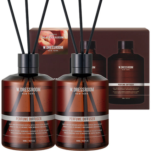 W.Dressroom Objet Diffuser No.49 Peach Blossom 500ml (2 Pack)