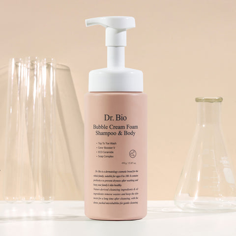 Dr.Bio Bubble Shampoo & Body Wash 450g