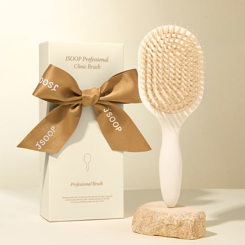 Jsoop Professional Hair Clinic Brush (Boar Bristles)