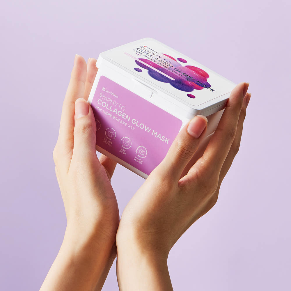 Leaders I'm Phyto Collagen Glow Mask 20 Sheets (4 Pack)