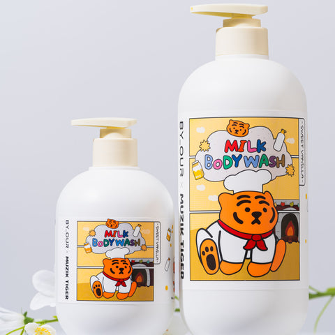 Byour Milk Perfume Body Wash Deodorizing Sweet Vanilla 500ml
