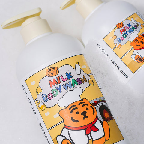Byour Milk Perfume Body Wash Deodorizing Sweet Vanilla 500ml