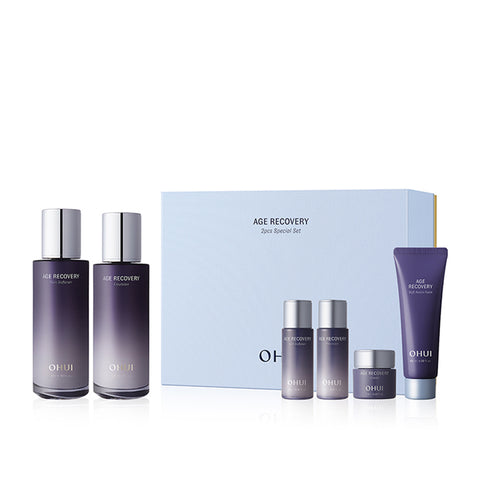 OHUI Age Recovery 2-Piece Set (Skin Softener 150ml & Emulsion 140ml)