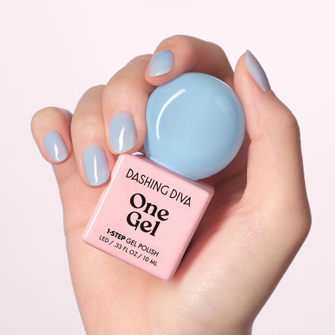 Dashing Diva One Gel Color Kit Cloudy (1 Color + LED Lamp 10ml)