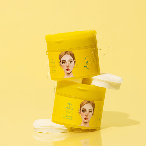 Ariul The Perfect Cleansing Oil Pad EX 60 Pads, 2-Pack