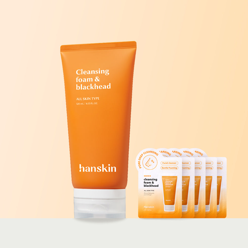 Hanskin Cleansing Foam & Blackhead 120ml