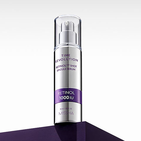 MISSHA Time Revolution Retinol 1000 Shot Spicule Serum 50ml (2 Pack)