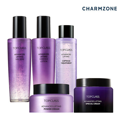Charmzone Top Class 8th Generation Advanced Lifting Basic Set 5-Piece (Skin + Emulsion + Power Cream + Special Cream + Treatment)
