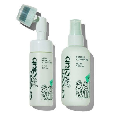 Innisfree Green Pet Club 2-Piece Set (Foot Cleanser 150 ml + Mist 150 ml)