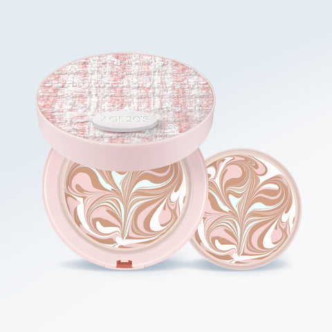AGE20'S Essence Pact Flora Blooming Tweed Edition 23 14g (Full + Refill)