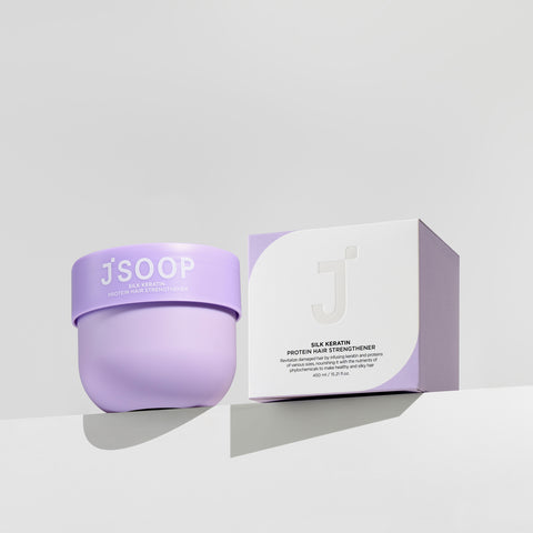 Jsoop Silk Keratin Protein Hair Strengthener 450ml (Intensive Repair Hair Pack)