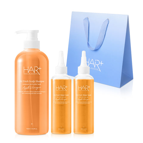 HairPlus O'Fresh Apple Vinegar Scalp Shampoo