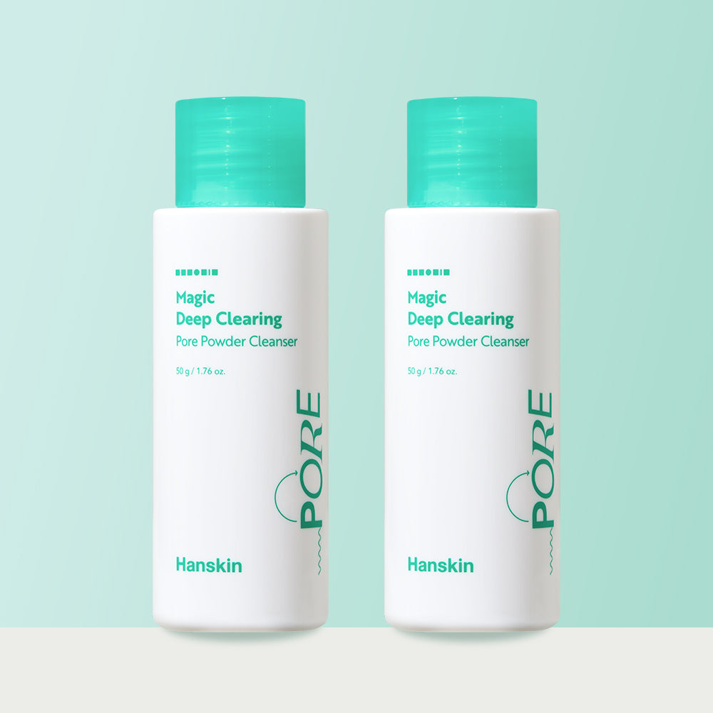 Hanskin Magic Deep Clearing Pore Powder Cleanser 50g (2 pack)