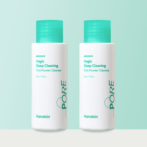 Hanskin Magic Deep Clearing Pore Powder Cleanser 50g (2 pack)