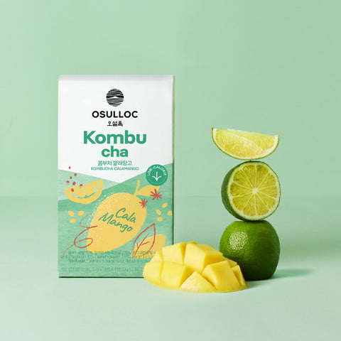 OSULLOC 15kcal Kombucha 10P (Rich Peach, Calamango, Apple Pine)