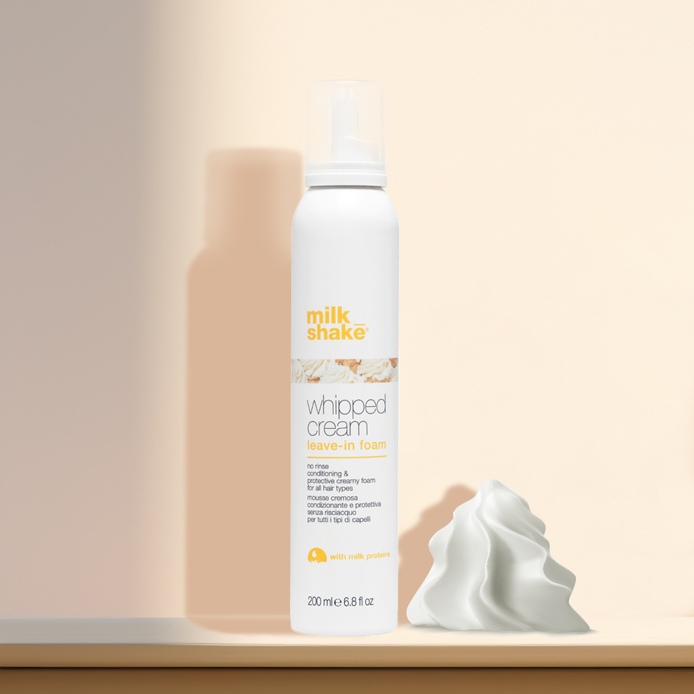 Milk Shake Conditioning Whip Feed Cream 200ml Milk Protein No-Rinse Treatment