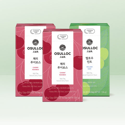 OSULLOC Decaffeinated Herbal Tea Set