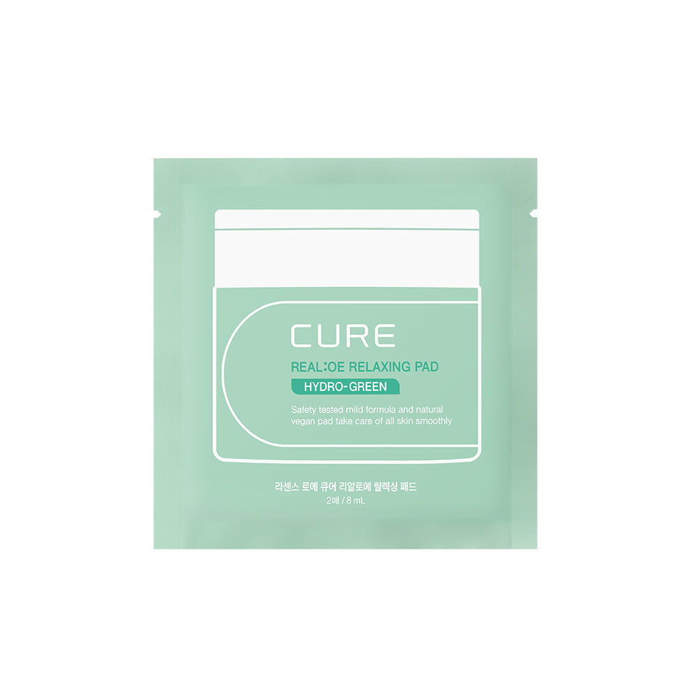 Kim Jeong Moon Aloe Real Aloe Green Relaxing Toner Pads 2-Pack (60 pads each)