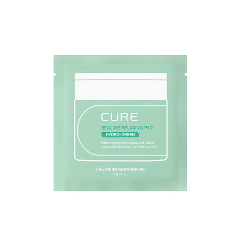 Kim Jeong Moon Aloe Real Aloe Green Relaxing Toner Pads 2-Pack (60 pads each)