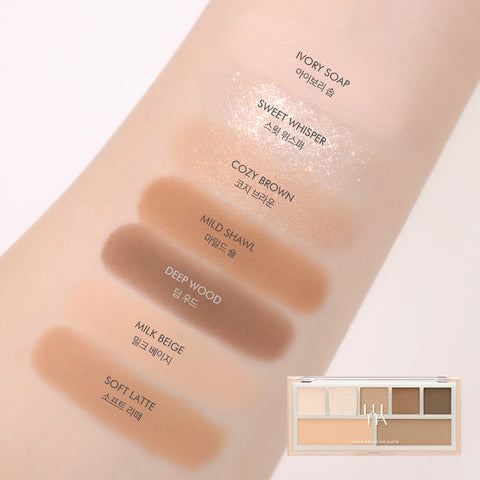 Luna Layer Blending Eye Palette 6.6 g (includes Blending Dual Brush)