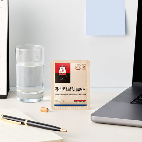 JungKwanJang Red Ginseng Tablet Plus 700mg 60 Tablets