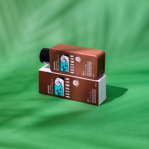 Bushman Waterproof Sun Cream 50g + Sun Stick 20g + Tanning Oil 190ml Set