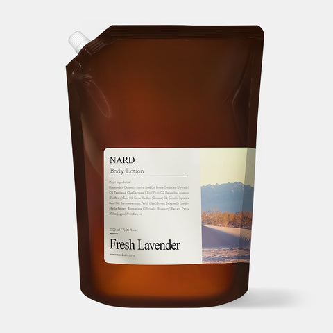 Nard Perfumed Body Lotion Refill 2.1L Fresh Lavender