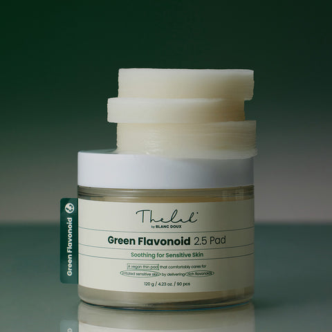THE LAB by blanc doux Green Flavonoid Soothing Toner Pads 90-Sheet Refill
