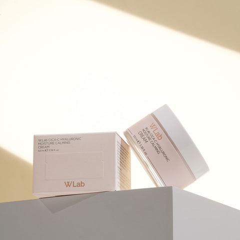 W.Lab Cica C Hyaluronic Moisture Calming Cream 100ml (2 Pack)