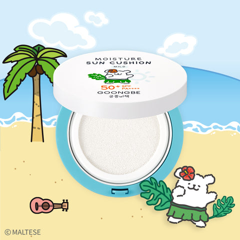 Goongbe x Maltese Moisture Sun Cushion Mild 14g