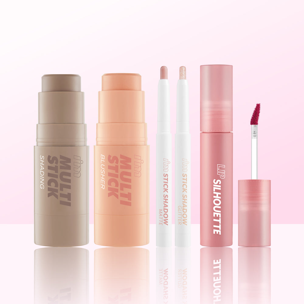 I'M MEME Eye Nose Lip 6-Piece Set (2 Shading Sticks, 2 Stick Shadows, 2 Tints)