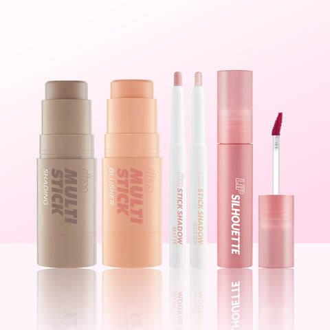 I'M MEME Eye Nose Lip 6-Piece Set (2 Shading Sticks, 2 Stick Shadows, 2 Tints)