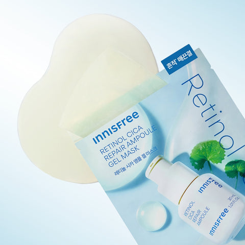 Innisfree Retinol Cica Ampoule Gel Mask 23ml (6 sheets)