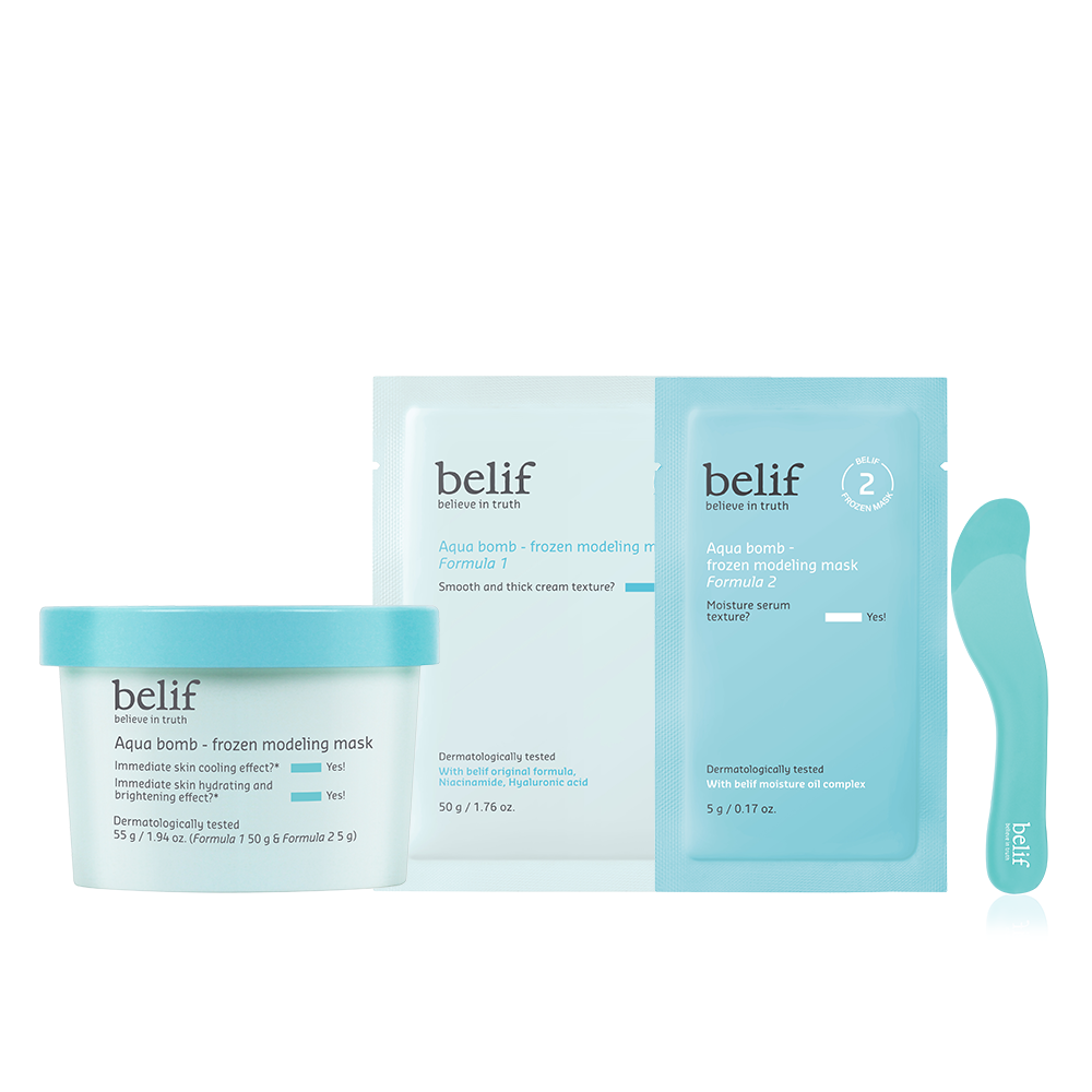belif Aqua Bomb Frozen Modeling Mask 55g
