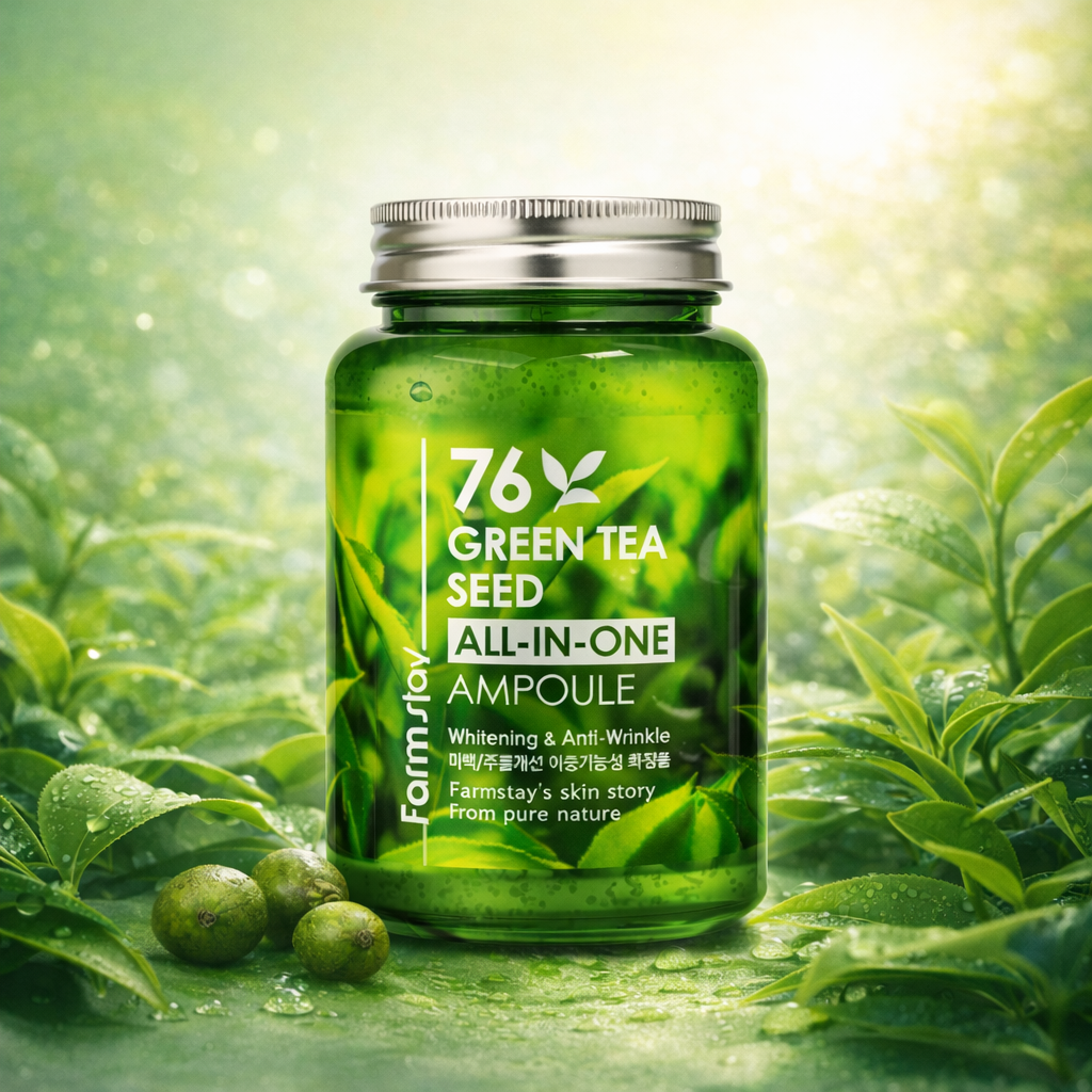 Farmstay Green Tea Seed All-in-One Ampoule 250ml (3 Pack)