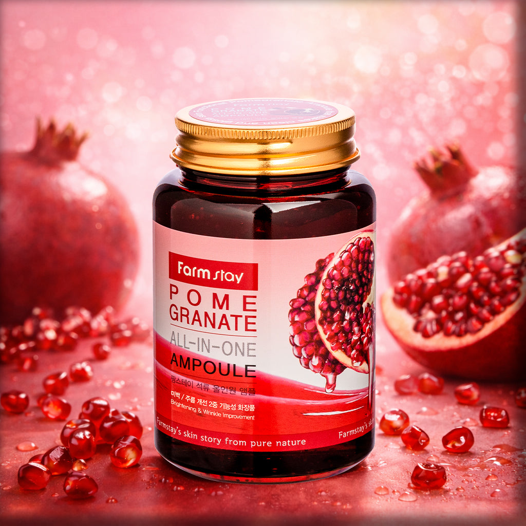 Farmstay Pomegranate All-in-One Ampoule 250ml (3 Pack)