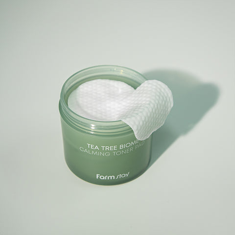 Farmstay Tea Tree Biome Calming Toner Pads 70 Sheets