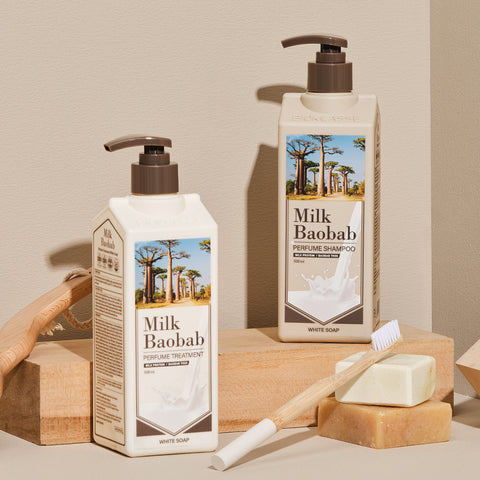 Milk Baobab Perfume Body Wash White Soap, 500ml