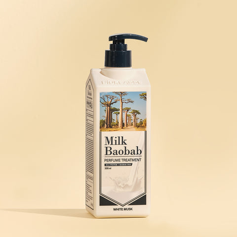 Milk Baobab Perfume Shampoo + Treatment + Body Wash White Musk, 500ml - Set of 3