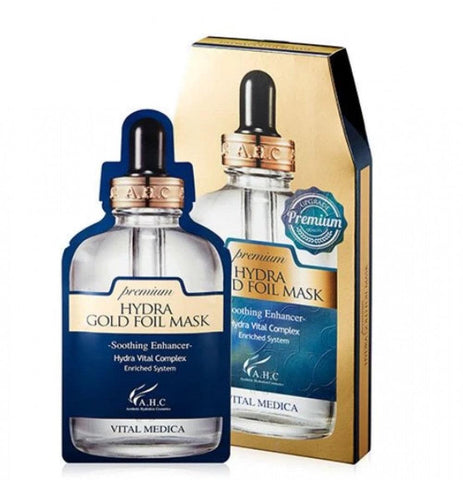 Soonsu Beauty Premium Hydra Gold Foil Mask side view