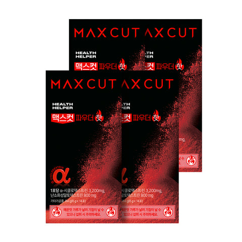 HealthHelper MaxCut AlphaCD Hot Powder (Alpha-Cyclodextrin) 14 Sachets x 4