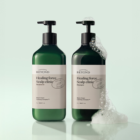 BEYOND Healing Force Scalp Clinic Treatment 1L (Hair Loss Symptom Relief, Herb Scent)
