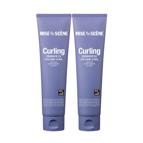 Mise en Scene Curling Perfume Hair Essence 2X Volume Curl Cream 150ml (2 Pack)