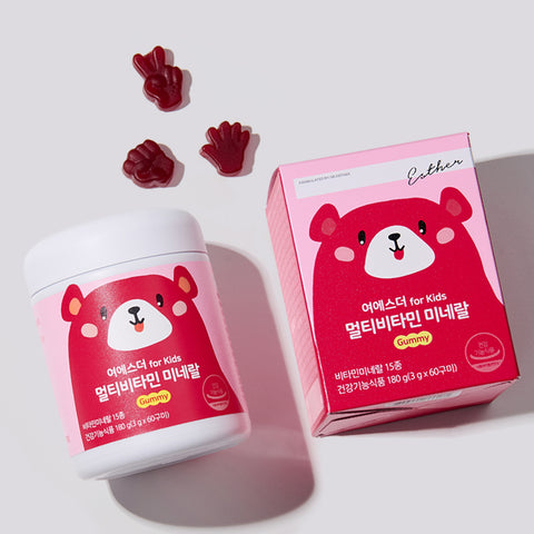 Esther Formula for Kids Multivitamin & Mineral Gummy 60 Gummies 8 Pack