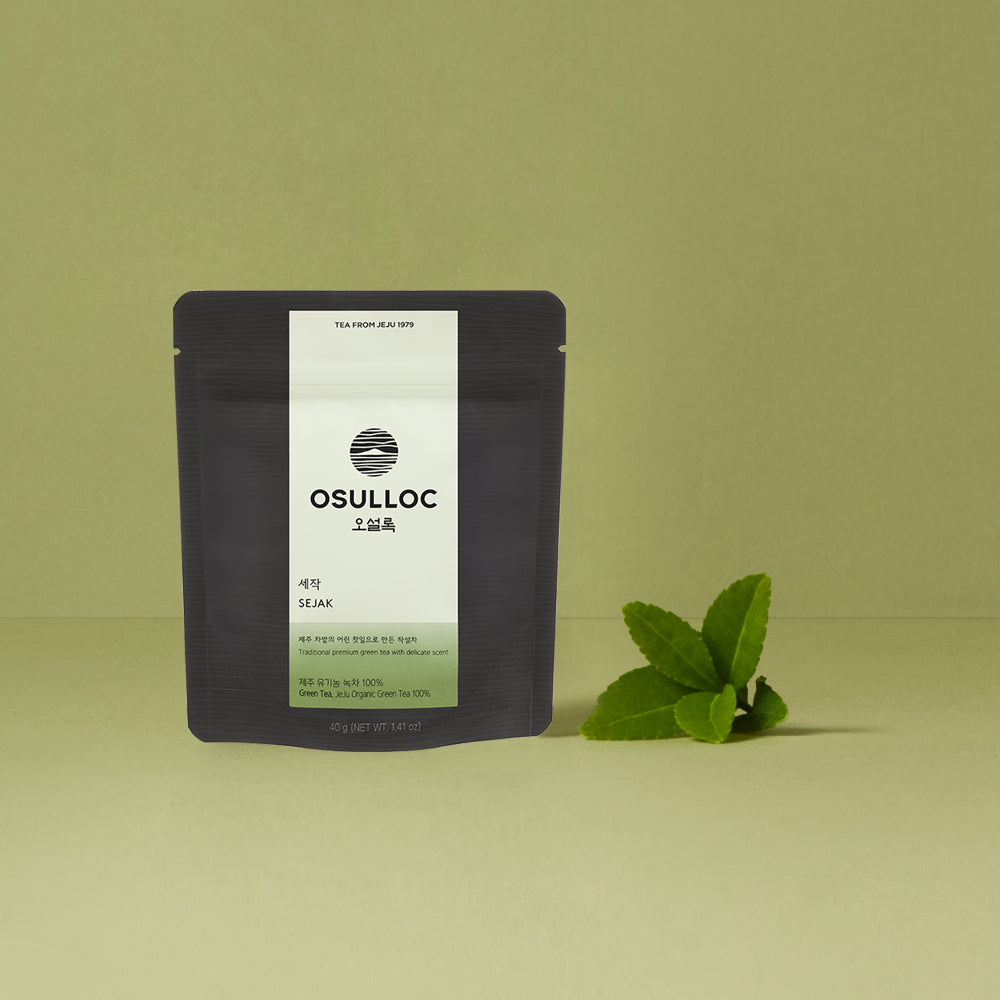 OSULLOC Organic Sejak Green Tea Leaves 40g