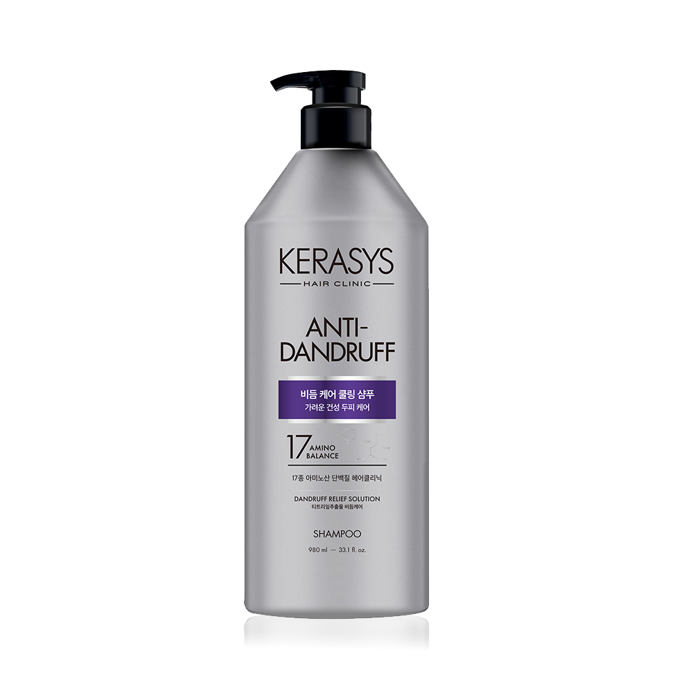 Kerasys Scalp Dandruff Care Cooling Protein Shampoo 980ml