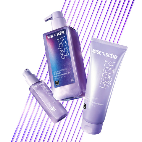 Mise en Scene Perfect Magic Straight Shampoo 530ml (3-Pack)