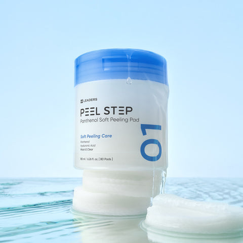 Leaders Fillstep Panthenol Soft Moisture Peeling Pads (80 pads)
