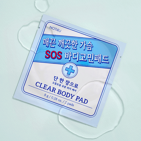 NOT4U Clear SOS Body Pads (10 pcs)